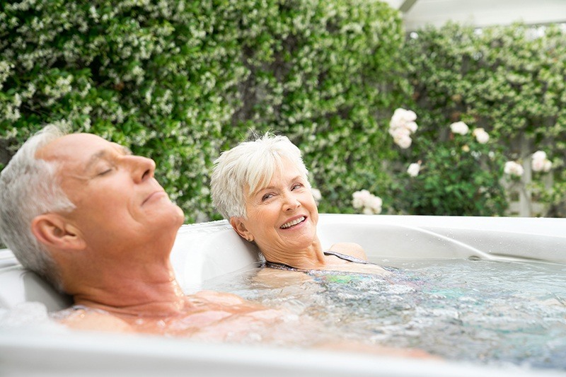 For people with sleep disorders, using a hot tub might improve the quality of sleep.